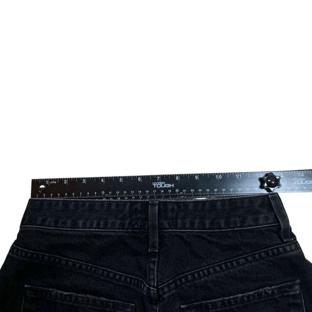 AGOLDE Criss Cross Skirt‎ Size 24 in Black - Picture 5 of 9